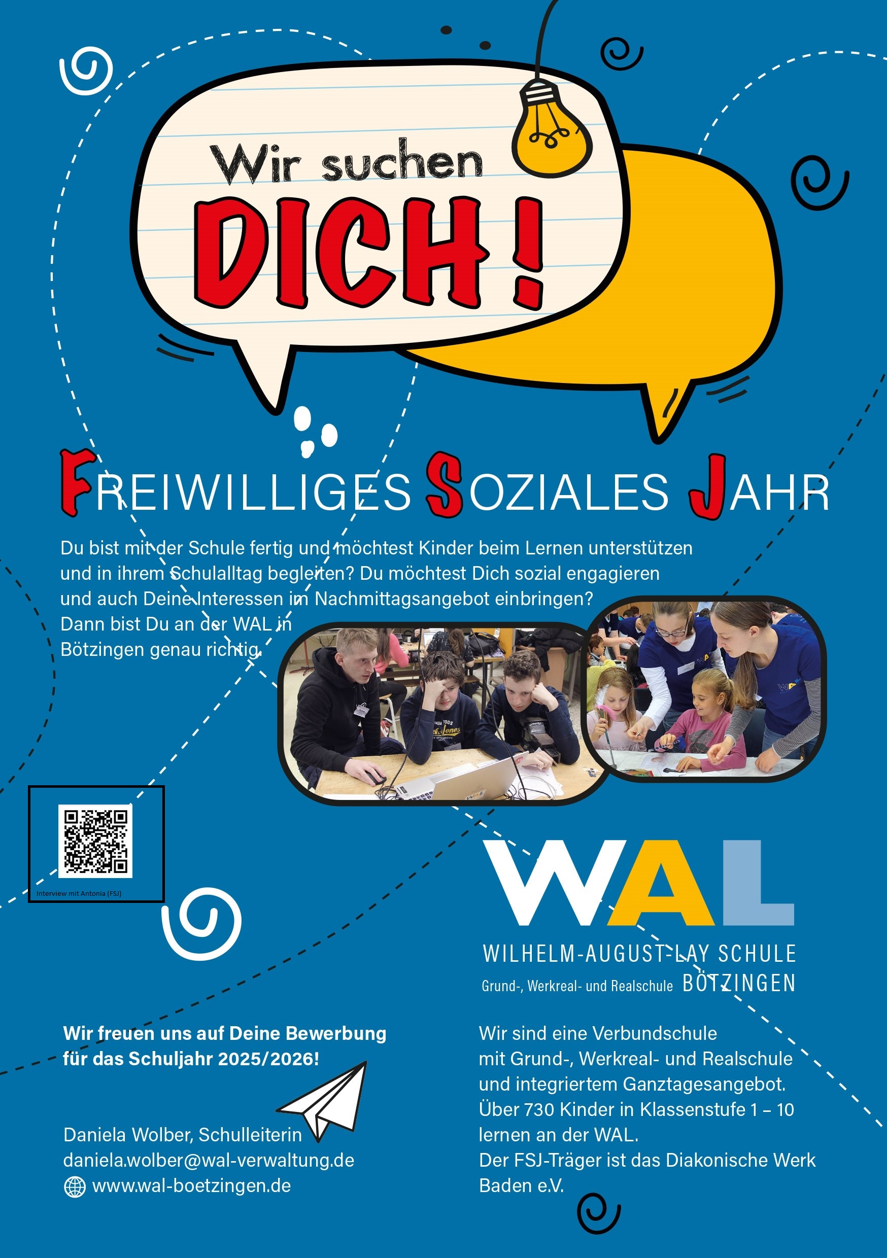 FSJ Anzeige mit Interview